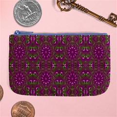 Modern Asian Ornate Pattern Large Coin Purse by dflcprints