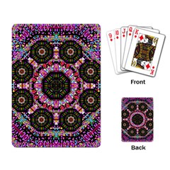 Decorative Candy With Soft Candle Light For Love Playing Cards Single Design by pepitasart