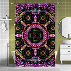 Decorative Candy With Soft Candle Light For Love Shower Curtain 48  X 72  (small)  by pepitasart