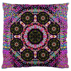 Decorative Candy With Soft Candle Light For Love Standard Flano Cushion Case (one Side) by pepitasart