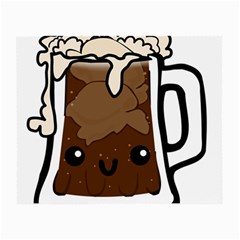 Kawaii Root Beer Float Small Glasses Cloth by snowwhitegirl