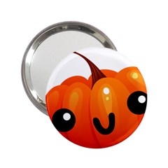 Kawaii Pumpkin 2 25  Handbag Mirrors by snowwhitegirl