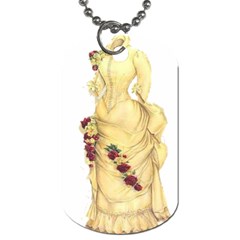 Victorian Wed Dress Dog Tag (two Sides) by snowwhitegirl