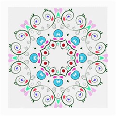 Paisley Design 2 Embroidery Medium Glasses Cloth (2-side) by snowwhitegirl