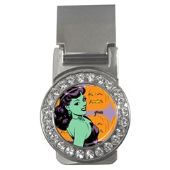 Zombie Retro Girl Money Clips (cz)  by snowwhitegirl