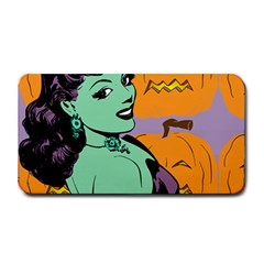 Zombie Retro Girl Medium Bar Mats by snowwhitegirl