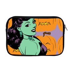 Zombie Retro Girl Apple Macbook Pro 17  Zipper Case by snowwhitegirl