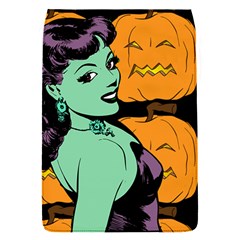 Zombie Retro Girl Black Removable Flap Cover (s) by snowwhitegirl