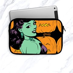 Zombie Retro Girl Black Apple Ipad Mini Zipper Cases by snowwhitegirl