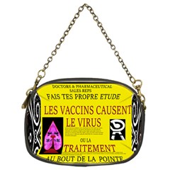 Ronald Story Vaccine Mrtacpans Chain Purse (Two Sides)