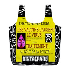 Ronald Story Vaccine Mrtacpans Full Print Recycle Bag (L)