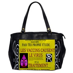 Ronald Story Vaccine Mrtacpans Oversize Office Handbag by MRTACPANS