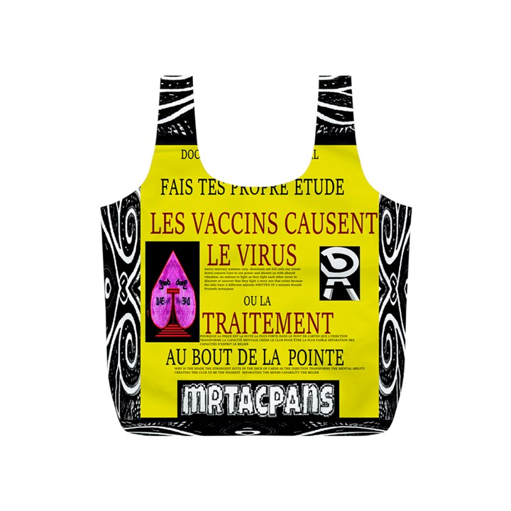 Ronald Story Vaccine Mrtacpans Full Print Recycle Bag (S)