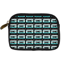 Aqua Cassette Digital Camera Leather Case by snowwhitegirl