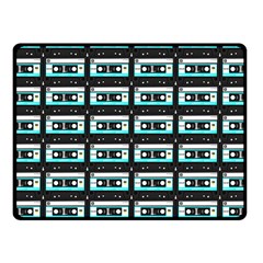 Aqua Cassette Fleece Blanket (small) by snowwhitegirl