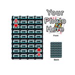 Aqua Cassette Playing Cards 54 (Mini) Front - Heart8