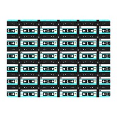 Aqua Cassette Double Sided Flano Blanket (mini)  by snowwhitegirl