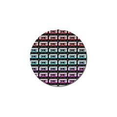 Three Color Ombre Cassette Golf Ball Marker by snowwhitegirl