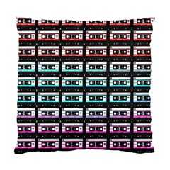 Three Color Ombre Cassette Standard Cushion Case (two Sides) by snowwhitegirl