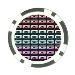 Three Color Ombre Cassette Poker Chip Card Guard (10 Pack) by snowwhitegirl