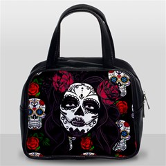 Mexican Skull Lady Classic Handbag (two Sides) by snowwhitegirl