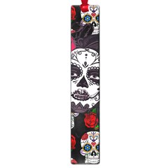 Mexican Skull Lady Large Book Marks by snowwhitegirl