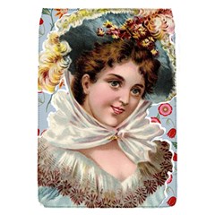 Victorian Lady Blue Floral Removable Flap Cover (s) by snowwhitegirl