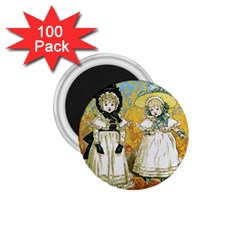 Little Victorian Girls 1 75  Magnets (100 Pack)  by snowwhitegirl