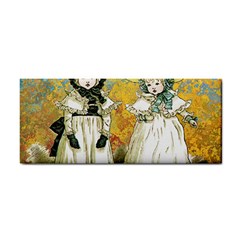 Little Victorian Girls Hand Towel by snowwhitegirl