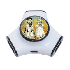 Little Victorian Girls 3-port Usb Hub by snowwhitegirl