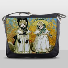 Little Victorian Girls Messenger Bag by snowwhitegirl