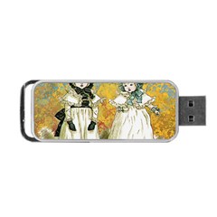 Little Victorian Girls Portable Usb Flash (one Side) by snowwhitegirl