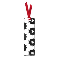 Black And White Pattern Small Book Marks by Simbadda