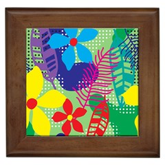 Decoration Decor Pattern Framed Tiles by Simbadda