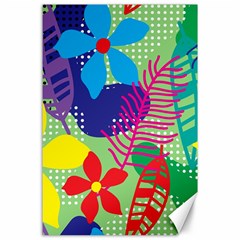 Decoration Decor Pattern Canvas 24  X 36  by Simbadda