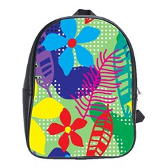 Decoration Decor Pattern School Bag (large) by Simbadda