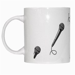 Microphone Realistic Karaoke White Mugs by Simbadda