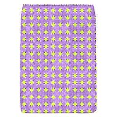 Pastel Mod Purple Yellow Circles Removable Flap Cover (s) by BrightVibesDesign