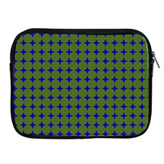 Mod Circles Green Blue Apple Ipad 2/3/4 Zipper Cases by BrightVibesDesign