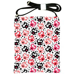 Kooky Kitties Shoulder Sling Bag