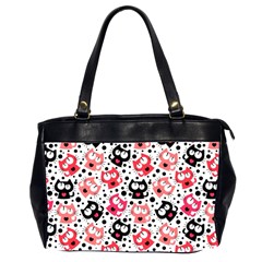 Kooky Kitties Oversize Office Handbag (2 Sides) by awesomeangeye