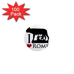 I Love Rome Graphic Icon 1  Mini Magnets (100 Pack)  by dflcprints