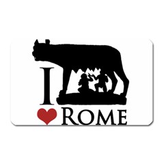 I Love Rome Graphic Icon Magnet (rectangular) by dflcprints