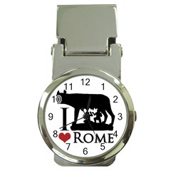 I Love Rome Graphic Icon Money Clip Watches by dflcprints