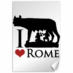 I Love Rome Graphic Icon Canvas 20  X 30  by dflcprints