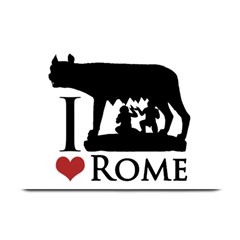 I Love Rome Graphic Icon Plate Mats by dflcprints