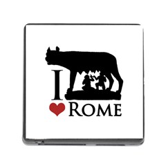 I Love Rome Graphic Icon Memory Card Reader (square 5 Slot) by dflcprints