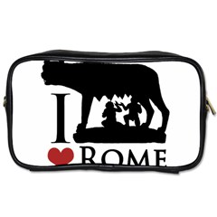 I Love Rome Graphic Icon Toiletries Bag (one Side) by dflcprints