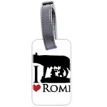 I Love Rome Graphic Icon Luggage Tags (Two Sides) Front