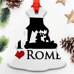 I Love Rome Graphic Icon Ornament (christmas Tree) 